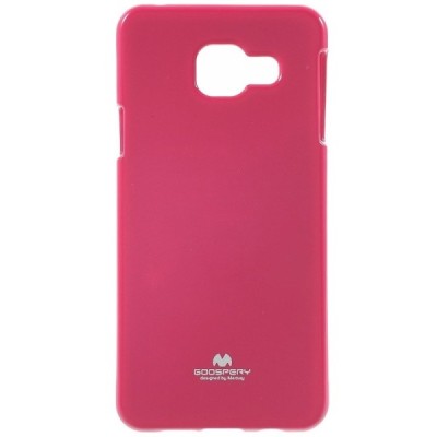 Samsung Galaxy A3 (2016) tamsiai rožinis Mercury kieto silikono (TPU) dėklas / Priedai.lt