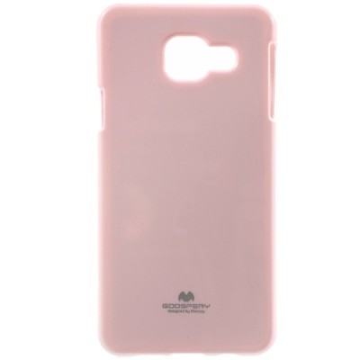 Samsung Galaxy A3 (2016) šviesiai rožinis Mercury kieto silikono (TPU) dėklas / Priedai.lt