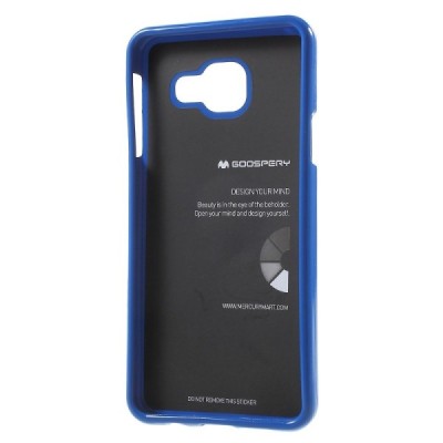 Samsung Galaxy A3 (2016) Mercury tumši zils cieta silikona (TPU) apvalks / vacins.lv