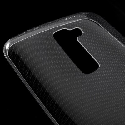 LG K10 (K420N) dzidrs (caurspīdīgs) cieta silikona TPU pasaulē planākais apvalks / Vacins.lv