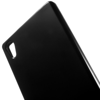 Sony Xperia Z5 Premium cieta silikona (TPU) melns apvalks / vacins.lv