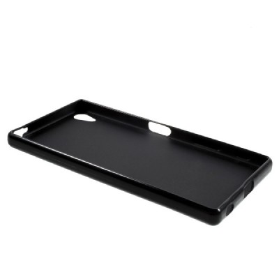 Sony Xperia Z5 Premium cieta silikona (TPU) melns apvalks / vacins.lv