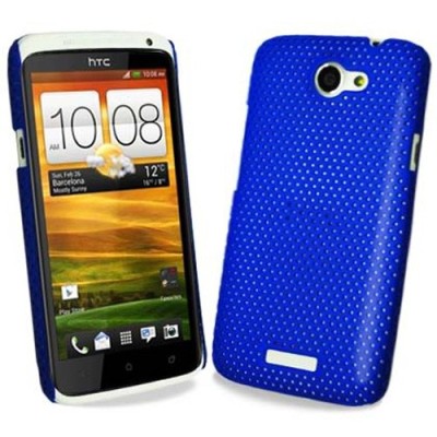 HTC One X tīkliņa formas zils apvalks / Vacins.lv