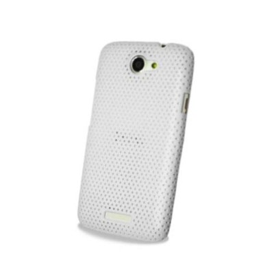 HTC One X tīkliņa formas balts apvalks / Vacins.lv