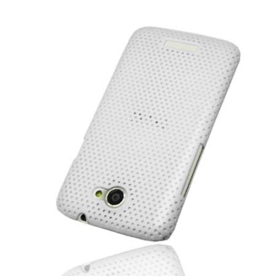 HTC One X tīkliņa formas balts apvalks / Vacins.lv