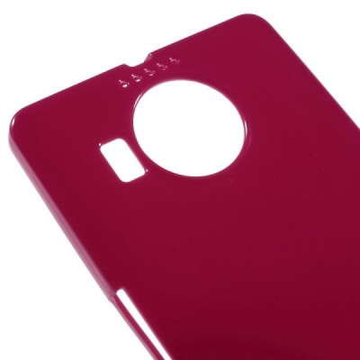 Nokia Lumia 950 XL cieta silikona (TPU) sarkans apvalks / vacins.lv