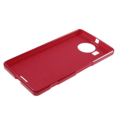 Nokia Lumia 950 XL cieta silikona (TPU) sarkans apvalks / vacins.lv