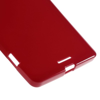 Nokia Lumia 950 XL cieta silikona (TPU) sarkans apvalks / vacins.lv