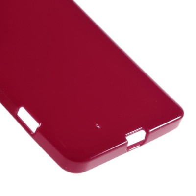 Nokia Lumia 950 cieta silikona (TPU) sarkans apvalks / vacins.lv