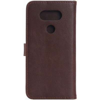 LG G5 (H850) atvēramais ādas tumši brūns retro maciņš (maks) / Vacins.lv