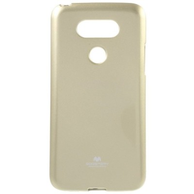 LG G5 (H850) auksinis Mercury kieto silikono (TPU) dėklas / Priedai.lt