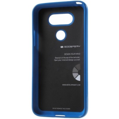 LG G5 (H850) Mercury tumši zils cieta silikona (TPU) apvalks / vacins.lv