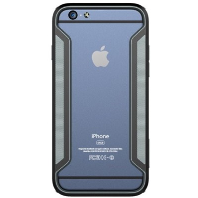 Apple iPhone 6s Nillkin Slim melns rāmis (sānu apmale, bamperis) / Vacins.lv