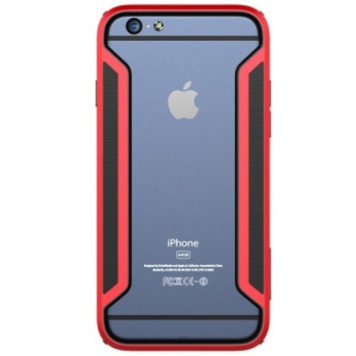 iPhone 6 / 6s Nillkin Slim sarkans rāmis (sānu apmale, bamperis) / Vacins.lv