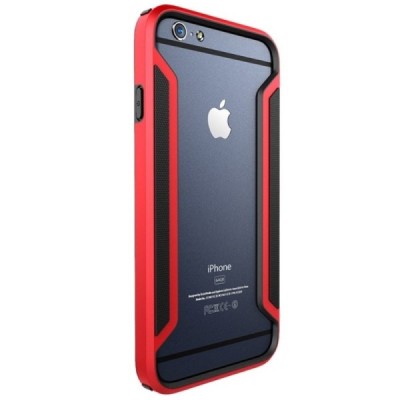 iPhone 6 / 6s Nillkin Slim sarkans rāmis (sānu apmale, bamperis) / Vacins.lv