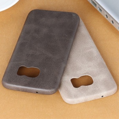 „USAMS“ Slim Leather Samsung Galaxy S7 G930F brūns ādas apvalks / Vacins.lv