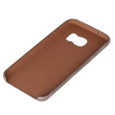 „USAMS“ Slim Leather Samsung Galaxy S7 G930F brūns ādas apvalks / Vacins.lv