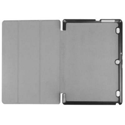 Lenovo Tab2 A10-30 10 atverčiamas raudonas odinis dėklas (sulankstomas) / Priedai.lt