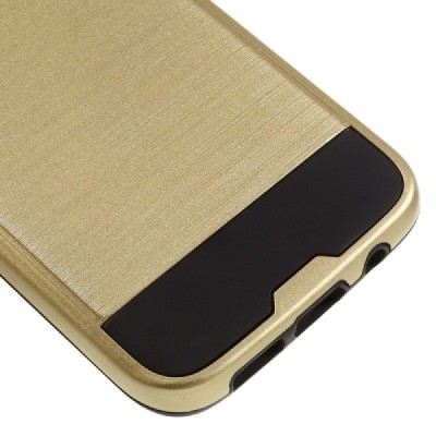 Samsung Galaxy S7 edge G935 pastiprinātas aizsardzības zelta apvalks / Vacins.lv