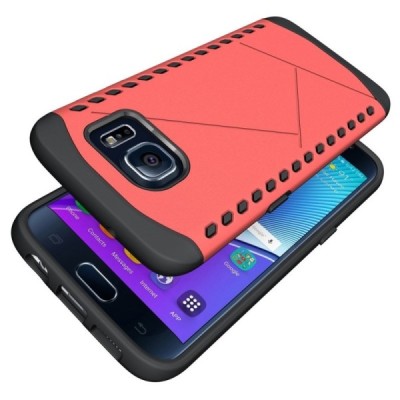Samsung Galaxy S7 edge G935 pastiprinātas aizsardzības sarkans apvalks / Vacins.lv