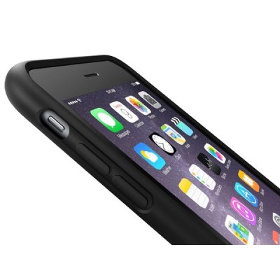 „Quad Lock“ Apple iPhone 6s Plus tvirtinimo sistemos juodas dėklas / Priedai.lt