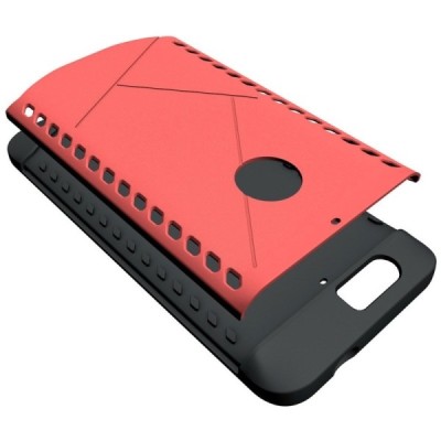Huawei Nexus 6P pastiprinātas aizsardzības sarkans apvalks / Vacins.lv