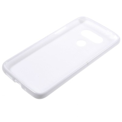 LG G5 (H850) cieta silikona (TPU) balts apvalks / vacins.lv
