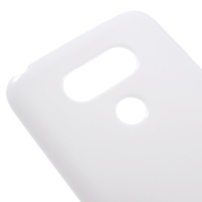 LG G5 (H850) cieta silikona (TPU) balts apvalks / vacins.lv