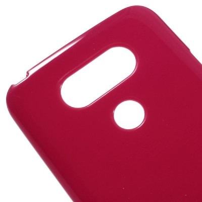 LG G5 (H850) cieta silikona (TPU) sarkans apvalks / vacins.lv