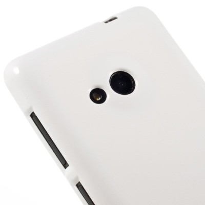 Microsoft Lumia 535 Mercury balts cieta silikona (TPU) apvalks / vacins.lv