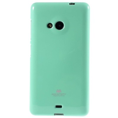 Microsoft Lumia 535 Mercury piparmētru cieta silikona (TPU) apvalks / Vacins.lv
