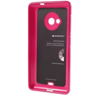 Microsoft Lumia 535 Mercury tumši rozs cieta silikona (TPU) apvalks / vacins.lv