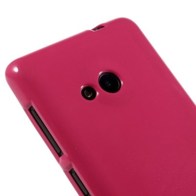 Microsoft Lumia 535 Mercury tumši rozs cieta silikona (TPU) apvalks / vacins.lv