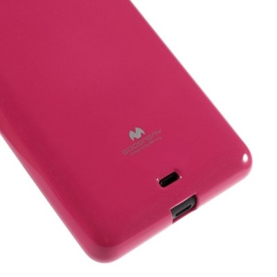 Microsoft Lumia 535 Mercury tumši rozs cieta silikona (TPU) apvalks / vacins.lv