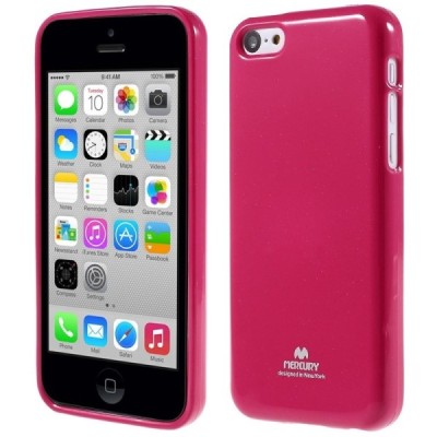 Apple iPhone 5C Mercury Color tumši rozs cieta silikona (TPU) futrālis / Vacins.lv