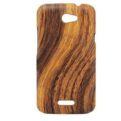 HTC One X plastmasas gaiša koka apvalks / vacins.lv