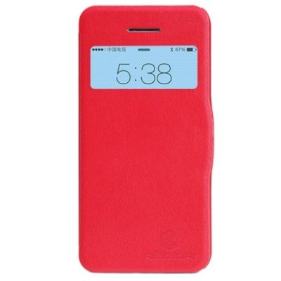Apple iPhone 5c „Nillkin“ Fresh atvēramais sarkans futrālis / Vacins.lv