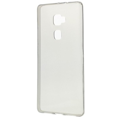 Huawei Mate S dzidrs (caurspīdīgs) cieta silikona TPU pasaulē planākais pelēks apvalks / Vacins.lv