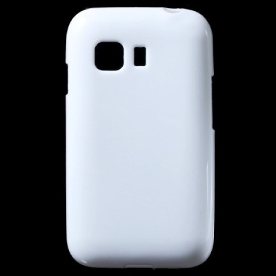 Samsung Galaxy Young 2 (G130) cieta silikona (TPU) balts apvalks / vacins.lv