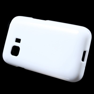 Samsung Galaxy Young 2 (G130) cieta silikona (TPU) balts apvalks / vacins.lv