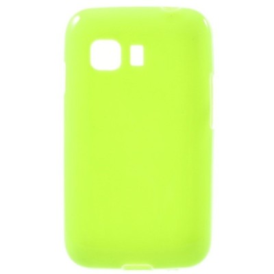 Samsung Galaxy Young 2 (G130) cieta silikona (TPU) zaļš apvalks / Vacins.lv