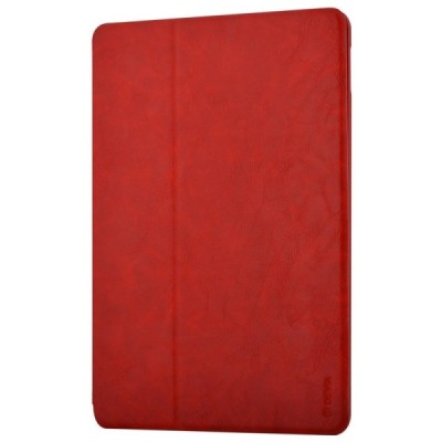Greznais „Devia“ sērijas ādas atvērams sarkans Apple iPad Pro 9.7" futrālis / Vacins.lv