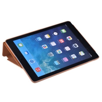 Greznais „Devia“ sērijas ādas atvērams brūns Apple iPad Pro 9.7" futrālis / Vacins.lv