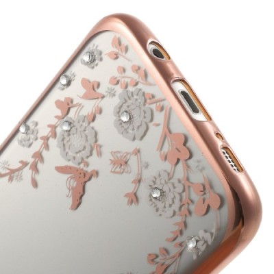 Samsung Galaxy S7 edge (G935) „Nature“ cieta silikona (TPU) dzidrs apvalks - rozs / vacins.lv