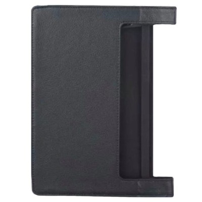 Lenovo Yoga Tab 3 8-50 atverčiamas juodas odinis dėklas (sulankstomas) / Priedai.lt