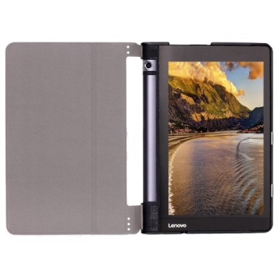 Lenovo Yoga Tab 3 8-50 atverčiamas raudonas odinis dėklas (sulankstomas) / Priedai.lt