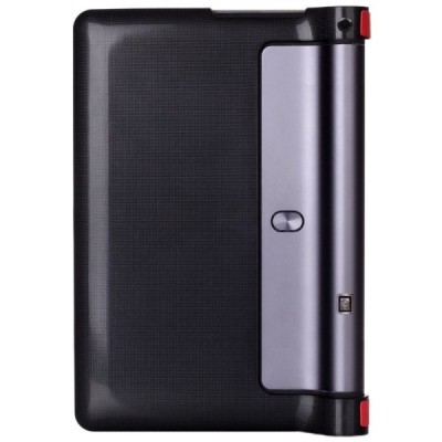 Lenovo Yoga Tab 3 Pro 10.1" ir Yoga Tab 3 Plus 10.1" atverčiamas raudonas odinis dėklas (sulankstomas) / Priedai.lt