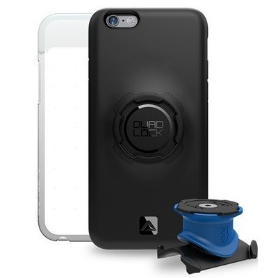 Melns Apple iPhone 6 un 6s „Quad Lock“ Bike Kit / vacins.lv