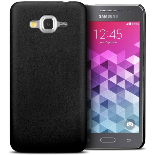 „Slim Leather“ dėklas - juodas (Galaxy Grand Prime)