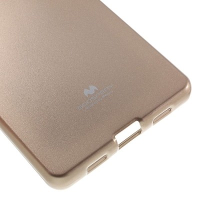 Huawei P8 Lite Mercury zelta cieta silikona (TPU) futrālis / Vacins.lv
